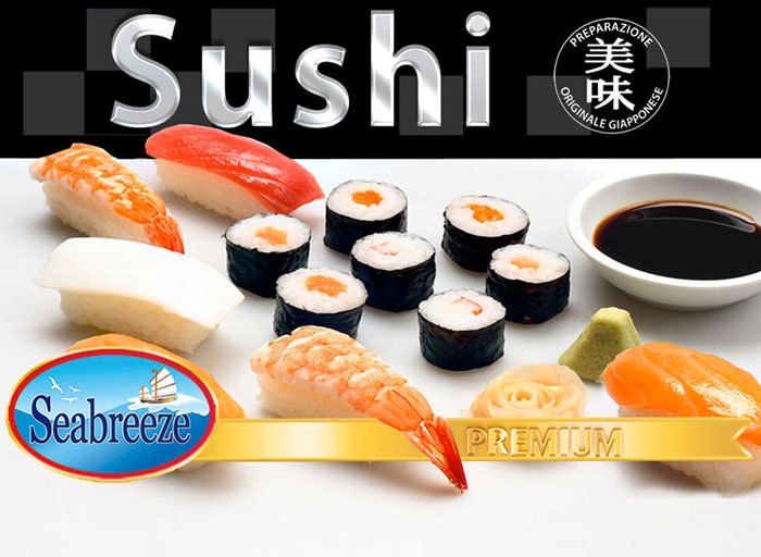 Sushi surgelato per food service