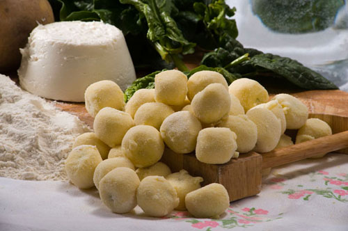 Gnocchi ripieni ai formaggi